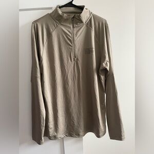 Vanquish Men's Tan Long Sleeve Shirt